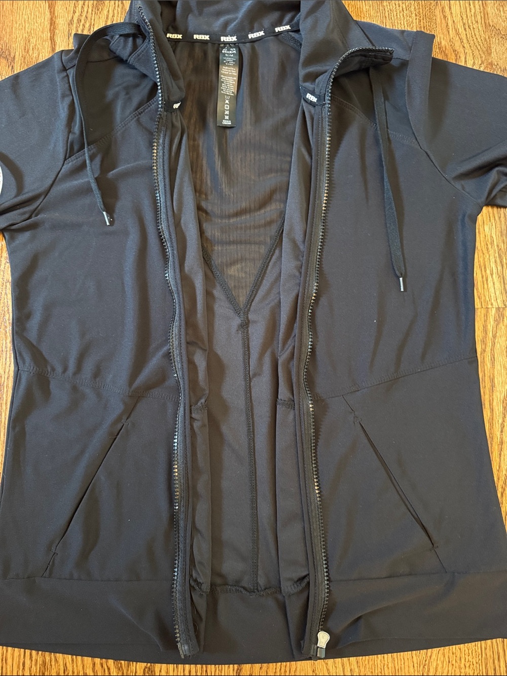 RBX Black Lightweight Zip-Front Jacket. Women’s Medium. - Picture 5 of 10